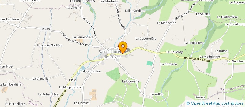 localisation de l'entreprise S.C.E.A. RUBY  SAINT-LAURENT-DE-CUVES