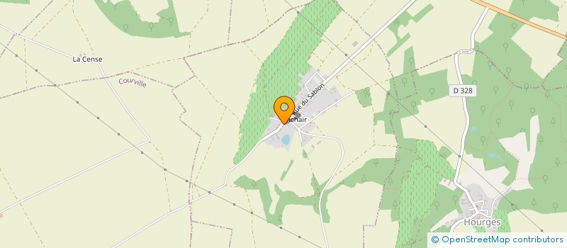 localisation de l'entreprise S.C.E.A.V. CHALMET-BLOQUET  UNCHAIR