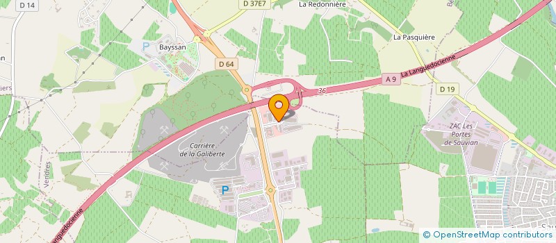 localisation de l'entreprise S.C.E.P à VENDRES