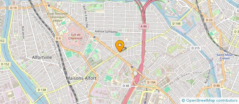 localisation de l'entreprise S.C.E.R à MAISONS-ALFORT