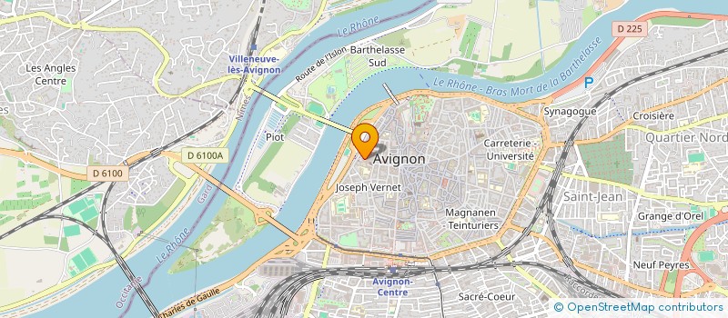localisation de l'entreprise S C E T à AVIGNON