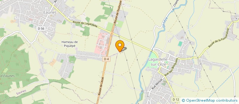 localisation de l'entreprise S C E T à LAGARDELLE-SUR-LEZE