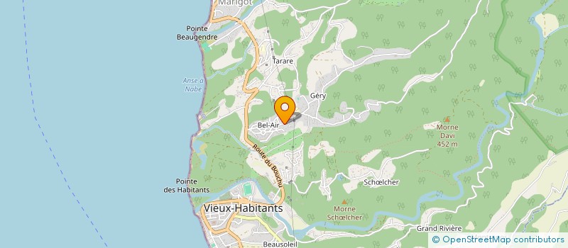localisation de l'entreprise S.C ELEC  VIEUX-HABITANTS