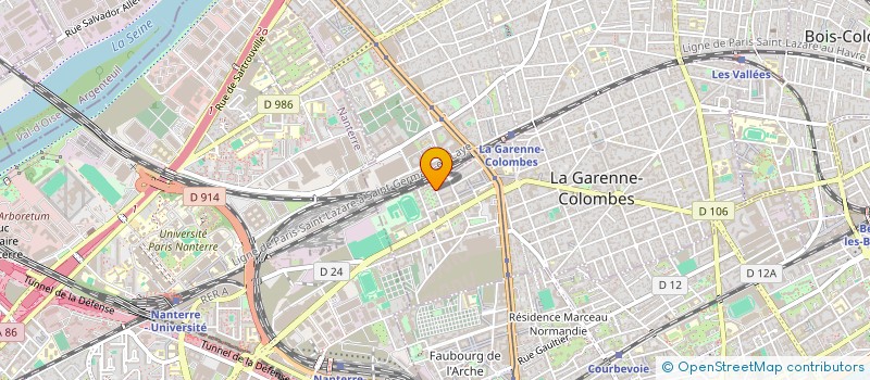 localisation de l'entreprise S.C ELEC à LA GARENNE-COLOMBES