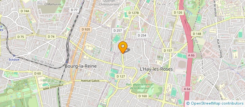 localisation de l'entreprise S.C. ELECT à L'HAY-LES-ROSES