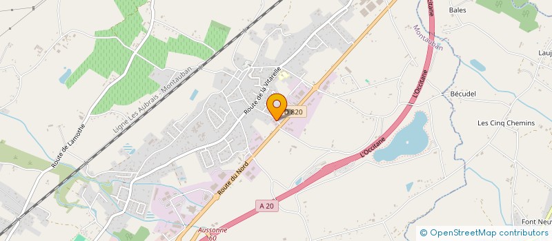 localisation de l'entreprise S.C.ENDUITS à MONTAUBAN