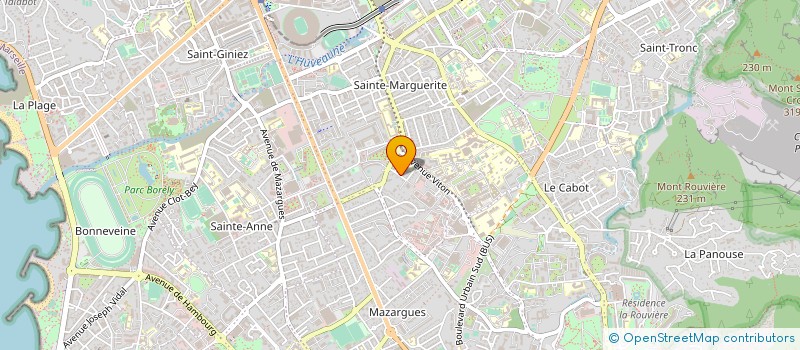 localisation de l'entreprise S.C. EOLE à MARSEILLE 9EME
