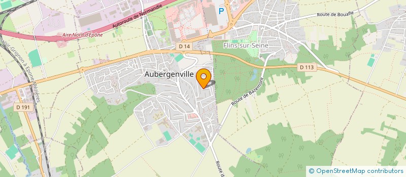 localisation de l'entreprise S.C.F.COMPAGNY  AUBERGENVILLE