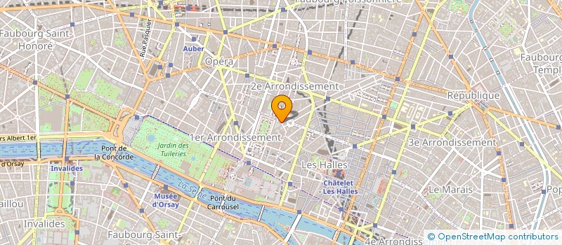 localisation de l'entreprise S.C.F.I. à PARIS