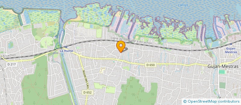 localisation de l'entreprise S C F I M E  GUJAN-MESTRAS