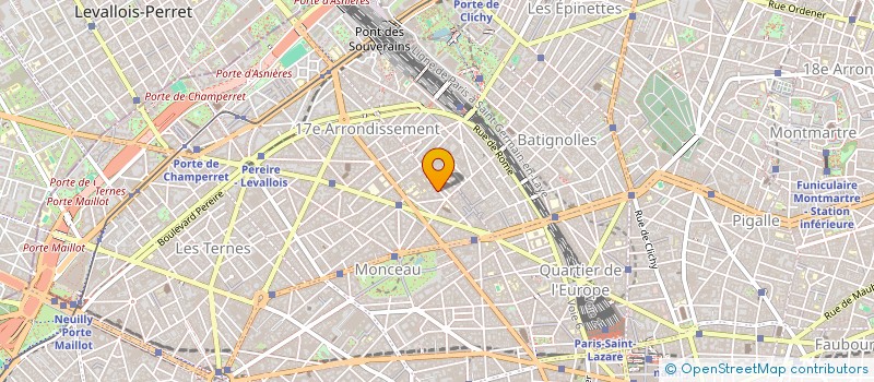 localisation de l'entreprise S.C.F ULRICH GHA  PARIS