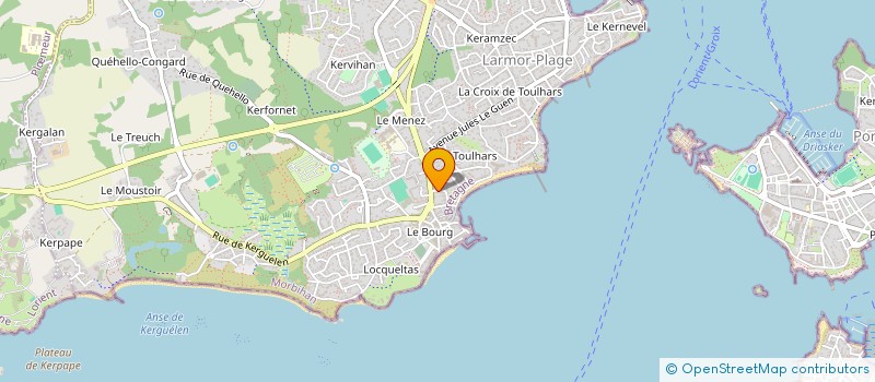 localisation de l'entreprise S.C FAMILLE BREDA  LARMOR-PLAGE