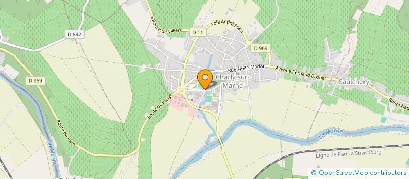 localisation de l'entreprise S C GARAGE à CHARLY-SUR-MARNE