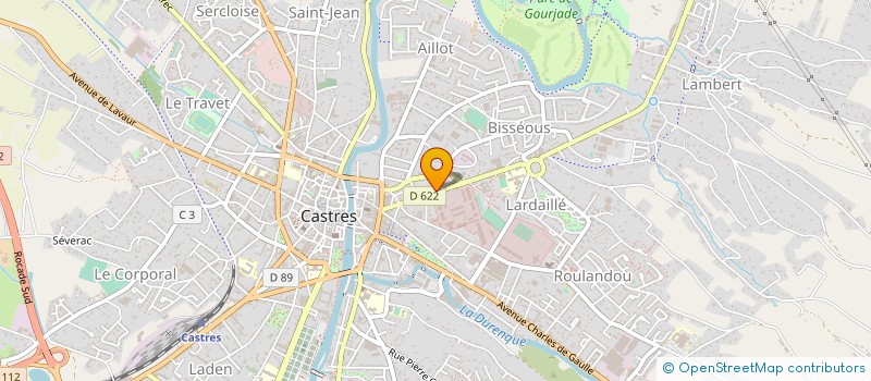 localisation de l'entreprise S.C.H. FORMATION à COURNONTERRAL
