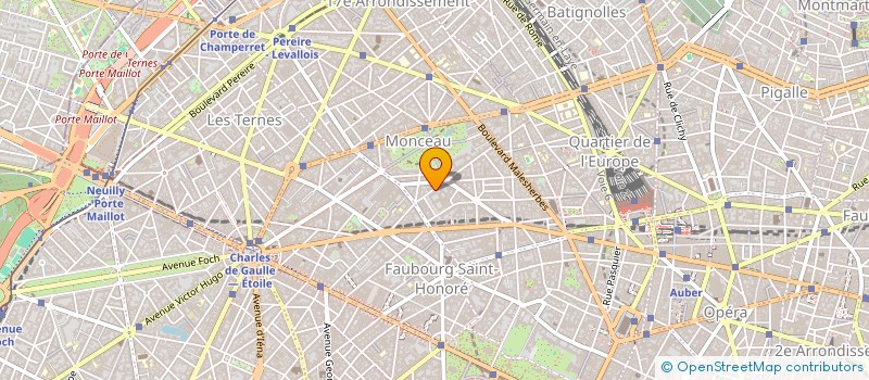 localisation de l'entreprise S.C. HAUSSMANN PERCIER  PARIS