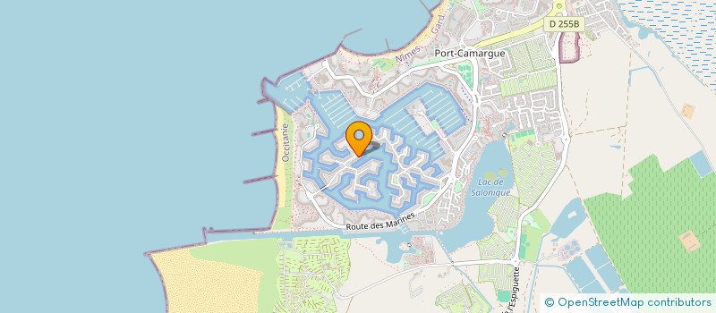 localisation de l'entreprise S.C. HELIOS  VILLENEUVE-LES-MAGUELONE