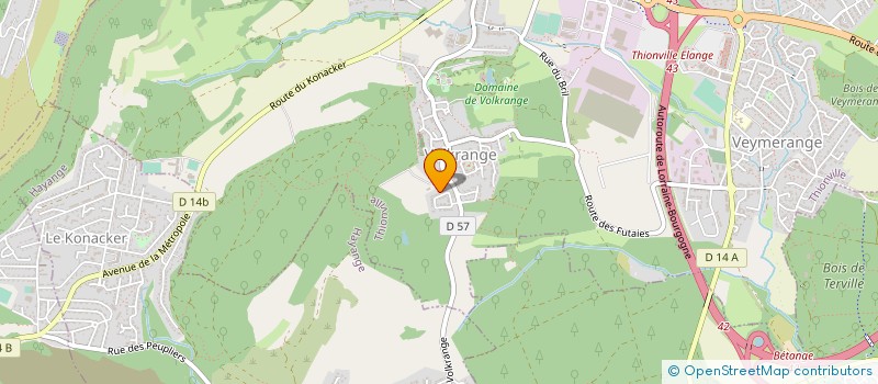 localisation de l'entreprise S.C. HELLBOY à THIONVILLE