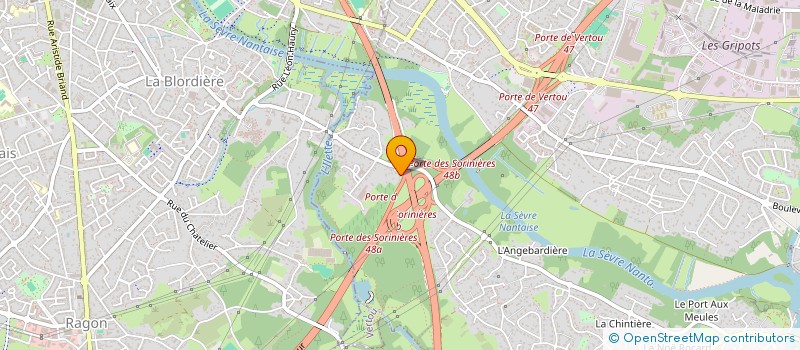 localisation de l'entreprise S&C HOLDING  VERTOU