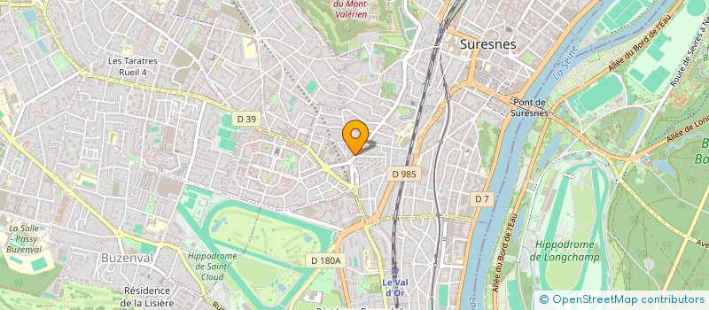 localisation de l'entreprise S.C.I. 15 BOULEVARD DE LATTRE DE TASSIGNY à SURESNES