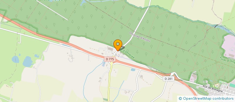 localisation de l'entreprise S.C.I. 2 JS à OMBREE D'ANJOU