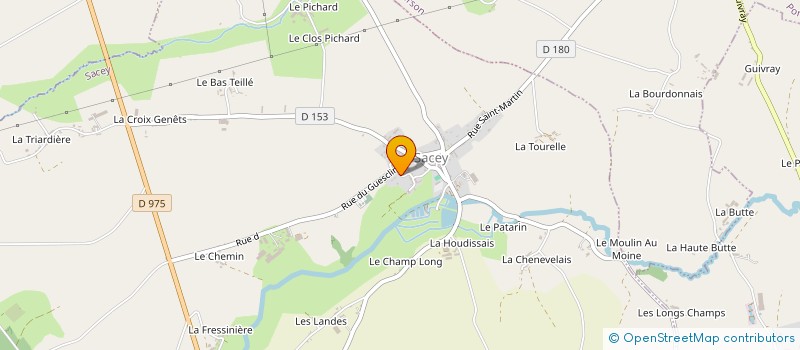 localisation de l'entreprise S.C.I. 22 G  FOUGERES