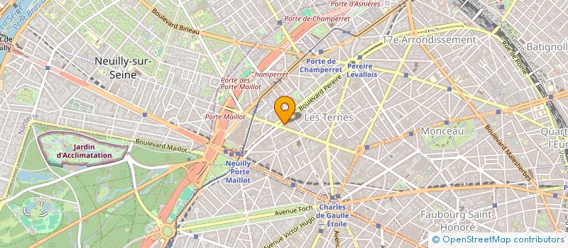 localisation de l'entreprise S.C.I 223 PEREIRE VH  PARIS