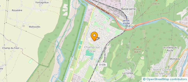 localisation de l'entreprise S.C.I. 2AS  JARRIE