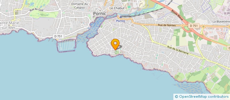 localisation de l'entreprise S.C.I. 32REP  PORNIC