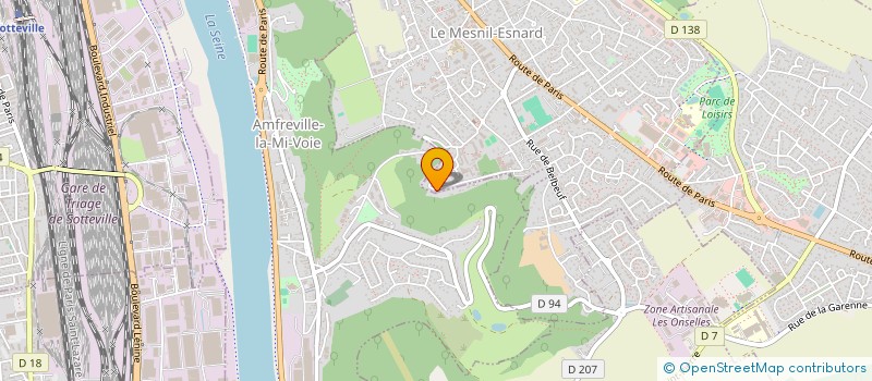 localisation de l'entreprise S.C.I. 3G  LE MESNIL-ESNARD