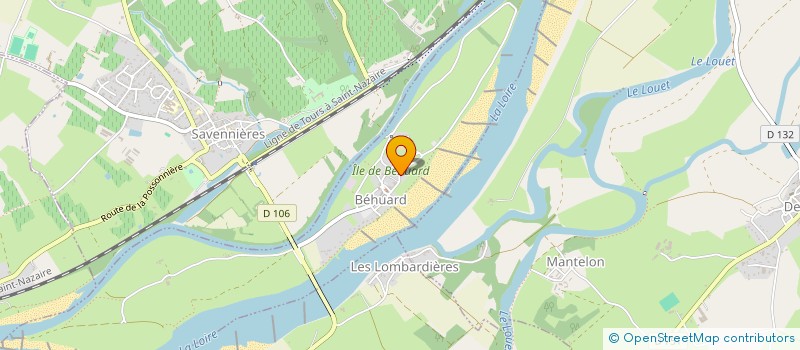 localisation de l'entreprise S.C.I.  BEHUARD