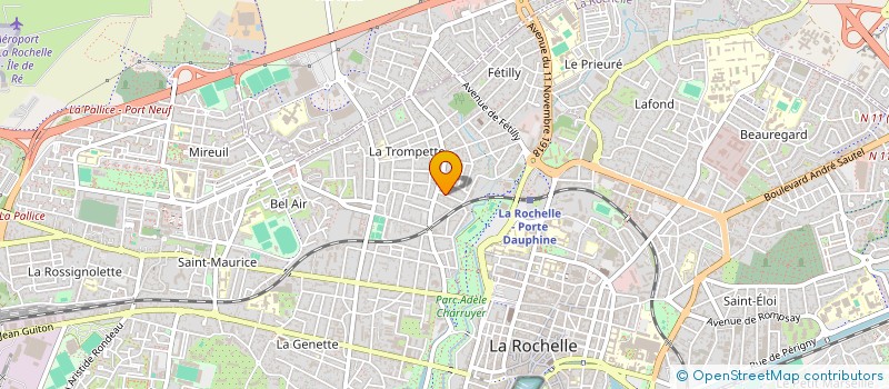 localisation de l'entreprise S.C.I. 5 RUE TURENNE à LA ROCHELLE