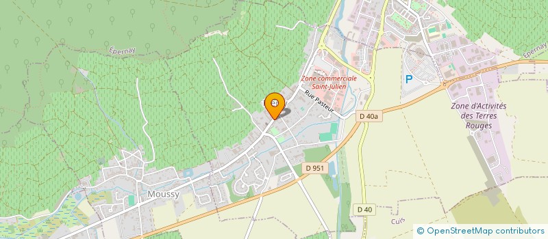 localisation de l'entreprise S.C.I. 55  PIERRY