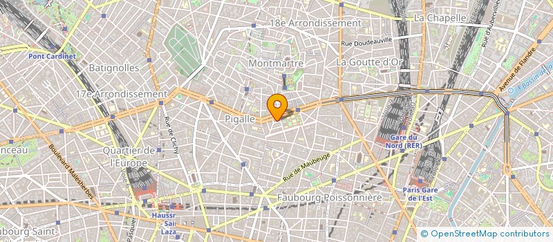 localisation de l'entreprise S.C.I 9EME ART BARCELONE  PARIS