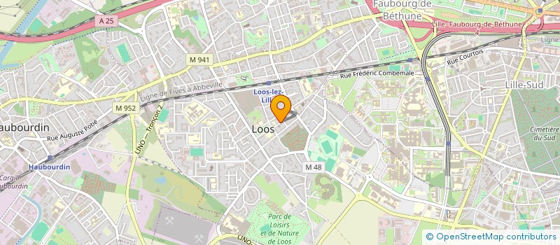 localisation de l'entreprise S.C.I. A&D INVESTISSEMENTS  LOOS