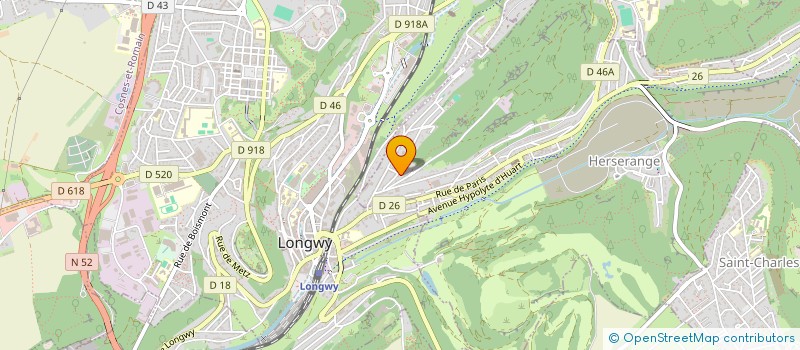 localisation de l'entreprise S.C.I. ABL IMMO  HAUCOURT-MOULAINE