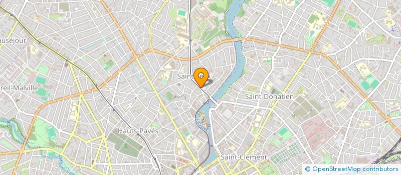 localisation de l'entreprise S.C.I. ACCES BAIL  THOUARE-SUR-LOIRE