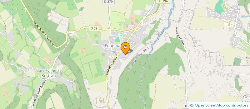 localisation de l'entreprise S.C.I. ACE à EQUEMAUVILLE