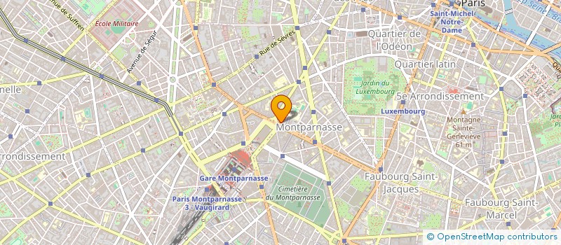 localisation de l'entreprise S.C.I. ADRIA-FR  PARIS