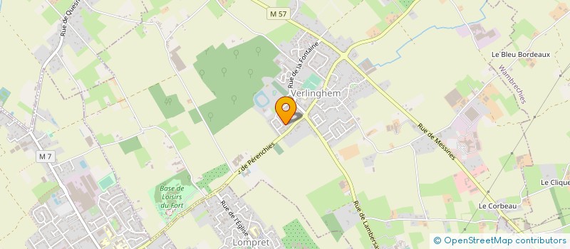 localisation de l'entreprise S.C.I. AGACOR  VERLINGHEM