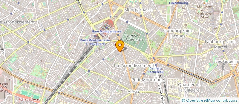 localisation de l'entreprise S.C.I. AGREMAQUE  PARIS