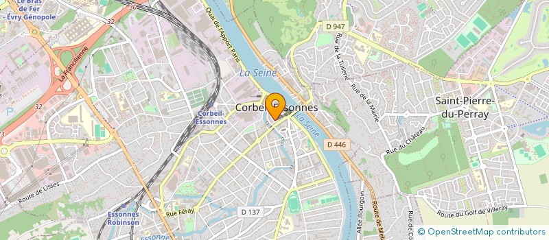 localisation de l'entreprise S C I AHSEN à CORBEIL-ESSONNES