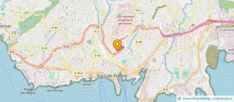 localisation de l'entreprise S.C.I. AILE D'ANGE  SAINTE-LUCE