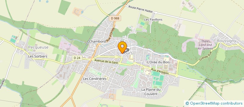 localisation de l'entreprise S C I ALCANAL à LIMOURS