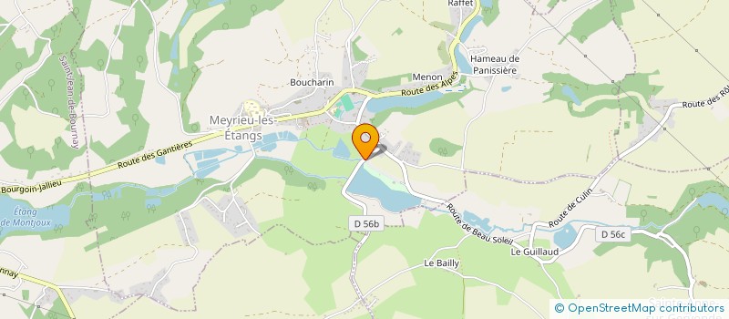 localisation de l'entreprise S.C.I. ALCIDE  MEYRIEU-LES-ETANGS