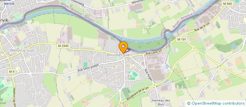 localisation de l'entreprise S.C.I ALEX SIX  BOUSBECQUE