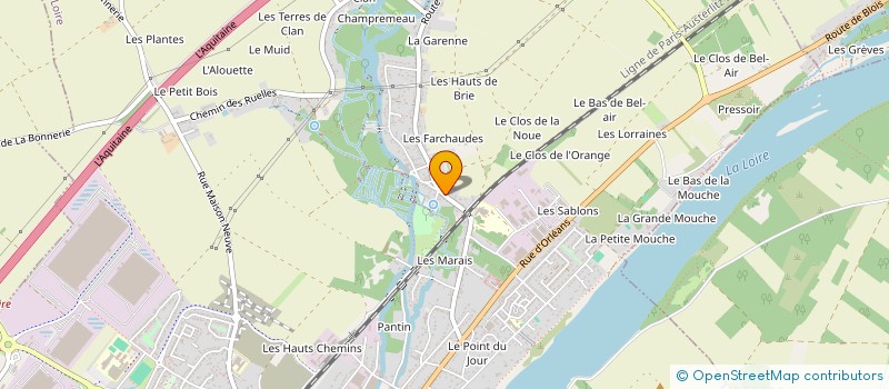 localisation de l'entreprise S.C.I ALITONY à MEUNG-SUR-LOIRE
