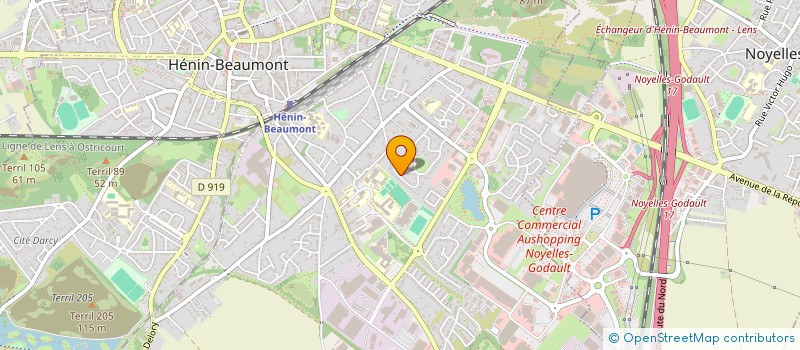 localisation de l'entreprise S C I ALLENDE à HENIN-BEAUMONT