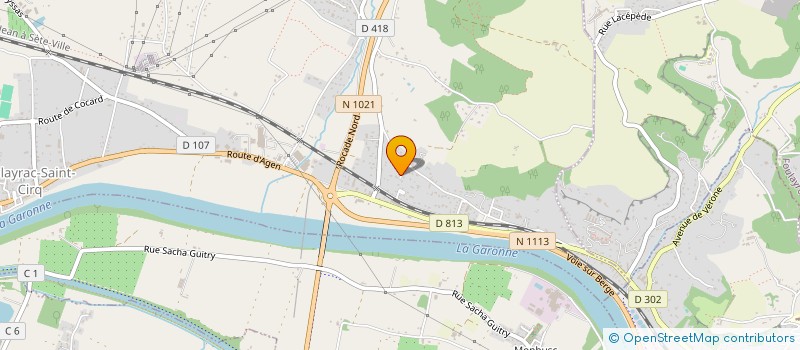 localisation de l'entreprise S.C.I ALLEXA  COLAYRAC-SAINT-CIRQ