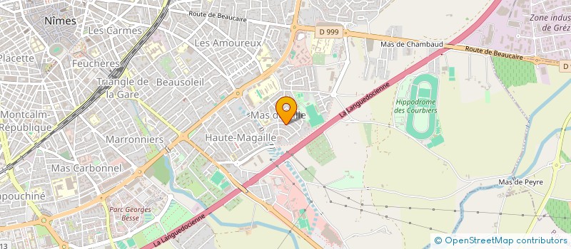 localisation de l'entreprise S.C.I ALVES IMMOBILIER  NIMES