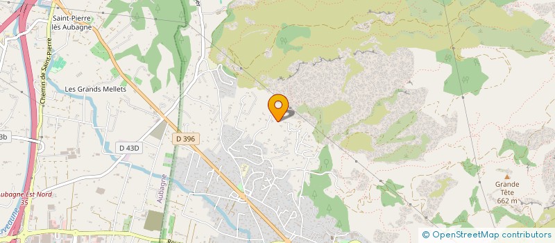 localisation de l'entreprise S.C.I ALYA  GEMENOS